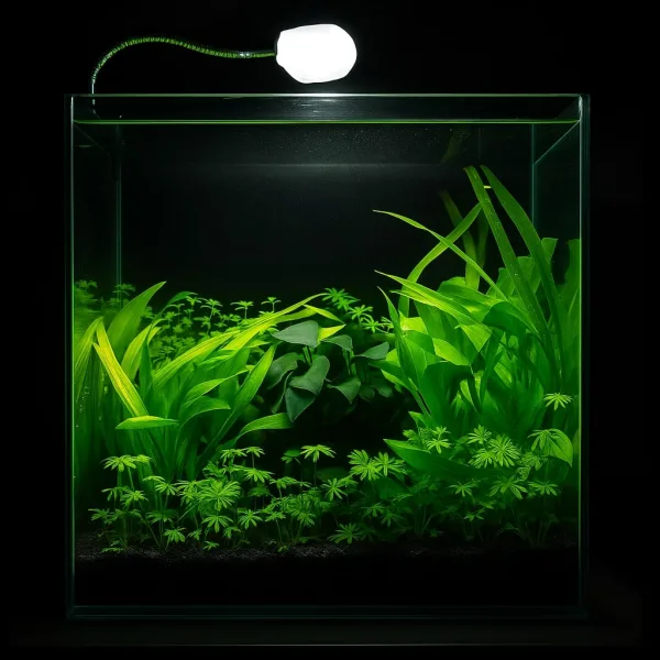 Cylinder Aquarium – 6L Capacity, Perfect for Mini Aquascapes