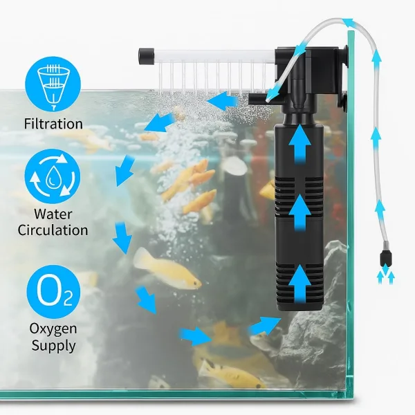 Fish A quarium RS-613 Internal Power Filter