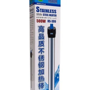 RS Electrical 500W Stainless Steel Aquarium Heater