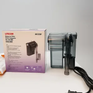 LEECOM HI-330 HOB Filter – Best Silent Filter for Nano & Shrimp Tanks