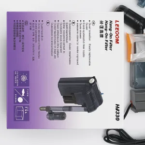 LEECOM HI-330 HOB Filter – Best Silent Filter for Nano & Shrimp Tanks