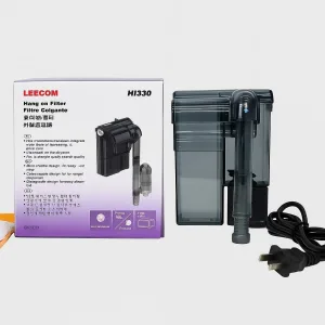 LEECOM HI-330 HOB Filter – Best Silent Filter for Nano & Shrimp Tanks