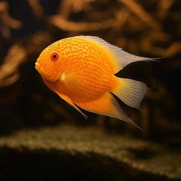 Orange Spotted Severum Fish 2.5 Inches