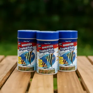 Fish feed flakes