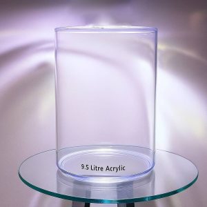 9.5L acrylic aquarium cylinder